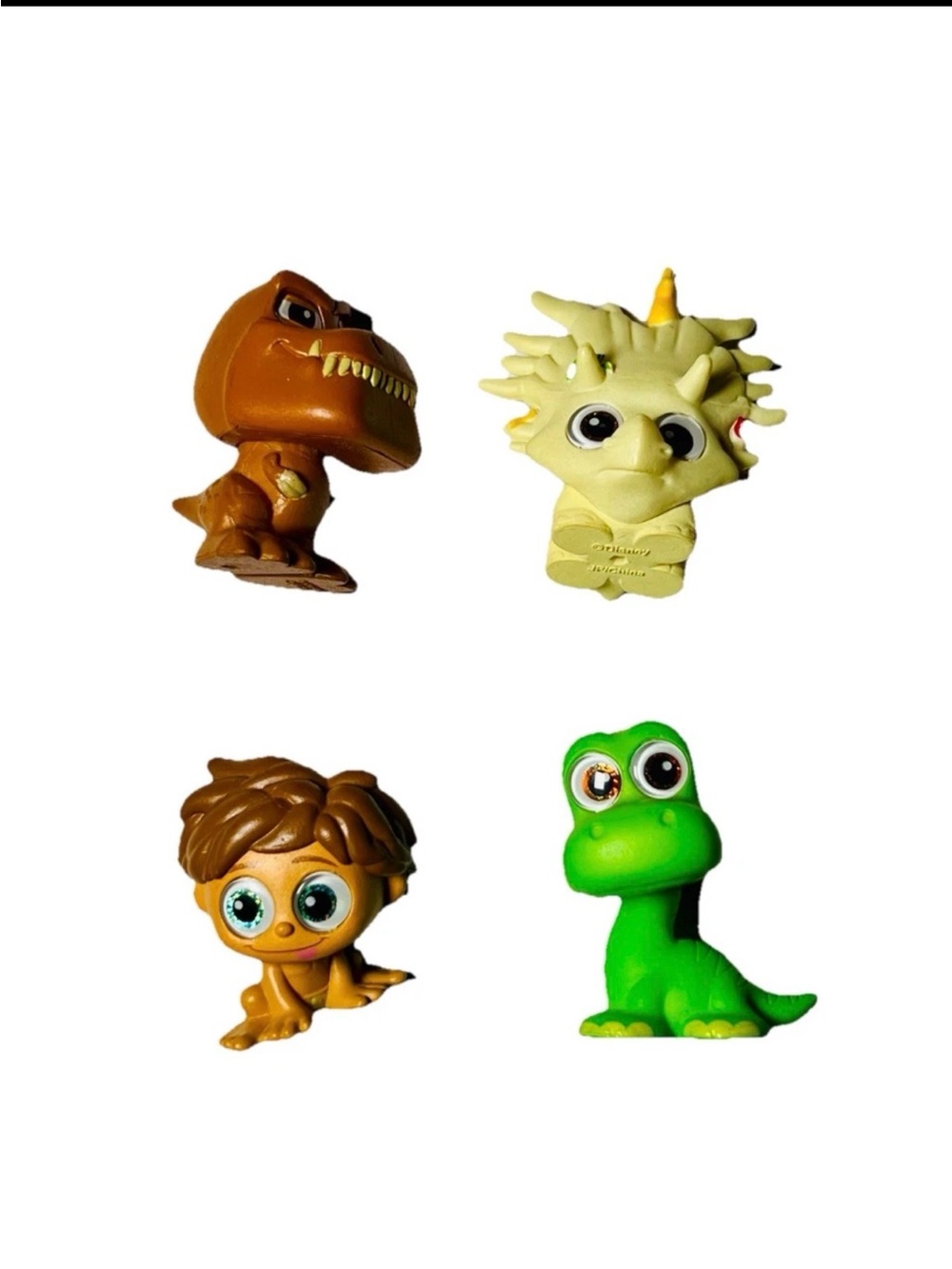 Disney Doorables The Good Dinosaur Arlo Spot Butch Forest Woodbush Lot Of  4